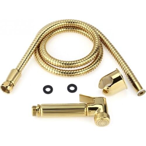 Solid Brass Handheld Sprayer Wall Mount Shower Toilet Bidet Diaper Spray Sprayer Shattaf Kit Toilet Shower Head Bidet Sprayer