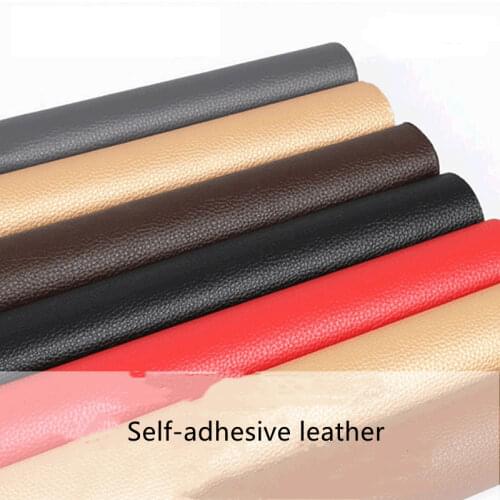 20X30cm PVC Synthetic Leather Self Adhesive Patches Fix Subsidies Simulation Skin Back Since The Sticky Fabrics Sofa Car Seat