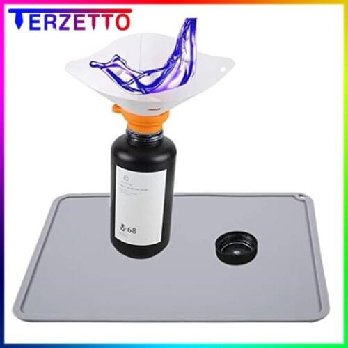 Silicone Slap Mat 410*310mm Clean-up Or Resin Transfer To Protect Work Surface For DLP SLA 3D Printer Accessories