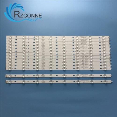 LED Backlight strip 8 lamp For Haier 55"TV LS55H610N F55Y LED55D8D-01(C) LED55D8C-01(C) 30355008421 30355008420