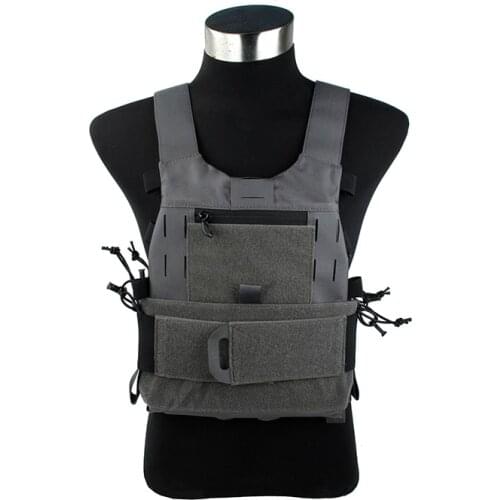 TMC ASPC Advanced Airsoft Plate Carrier Tactical Vest Wolf Grey TMC3385(SKU051552)