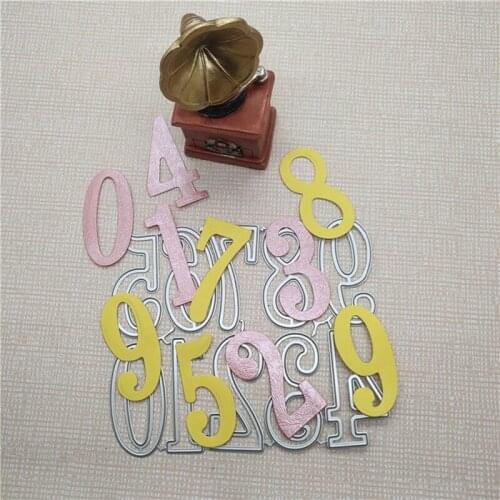 Cutting Dies Alphabet Letters DIY Scrap Booking Digital Leaves Metal Steel Frames Photo Album Embossing Paper Cards Decoration