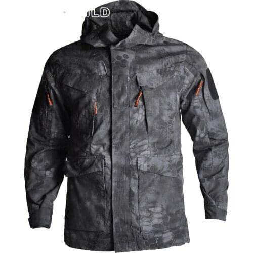 Outdoor Tactical Windbreaker M65 Military Army Coat Hunting Clothes Hiking Camping Thermal Jacket S-XXL