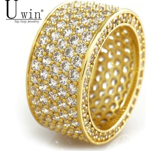 UWIN Punk Rings For Men