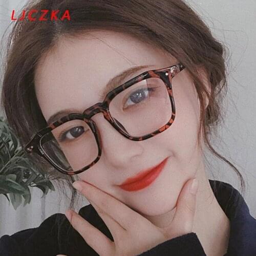 Vintage Square Frame Optical Glasses Women 2021 Anti Blue Light Eyeglasses For Computer Spectacle Gafas Retro Gaming Lunettes