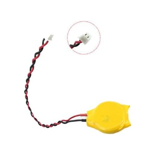 10PCS Japan ML2032 with line 1.25 plug 3V IBM notebook motherboard BIOS COM battery