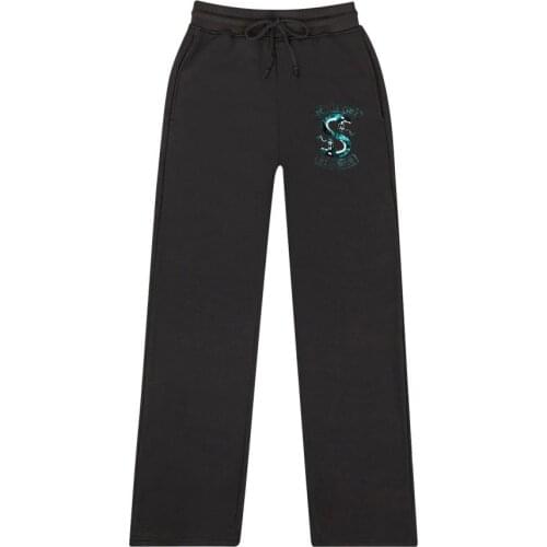 Summer Womens River Valley Town Casual Trousers Straight Full Length Pants Elastic Waist Pants