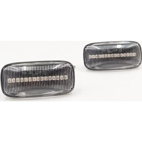 For Nissan Maxima Almera Pulsar N15 Cefiro A32 1995-2000 Car Led Dynamic Turn Signal Light Side Marker Fender Lamp Indicator