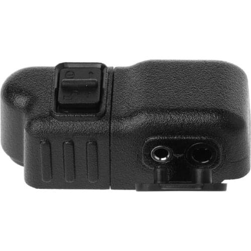 Audio Adapter Connector for Motorola XiR P6600 P6628 XPR3500 DEP550 MTP3550 MTP3500 MTP3250 MTP3100 MTP3200 Walkie Talkie Radio