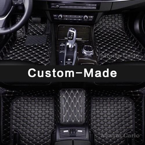 Custom fit car floor mats for Toyota Camry Aurion XV30 XV40 XV50 5th 6th 7th generation 3D all weather car-styling carpets rugs