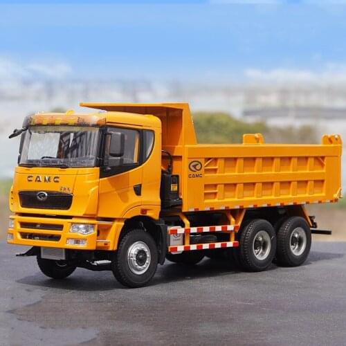 Diecast 1:28 Dump Truck Heavy Truck Automatic Engineering Truck Collectibles Souvenirs Gifts For Children