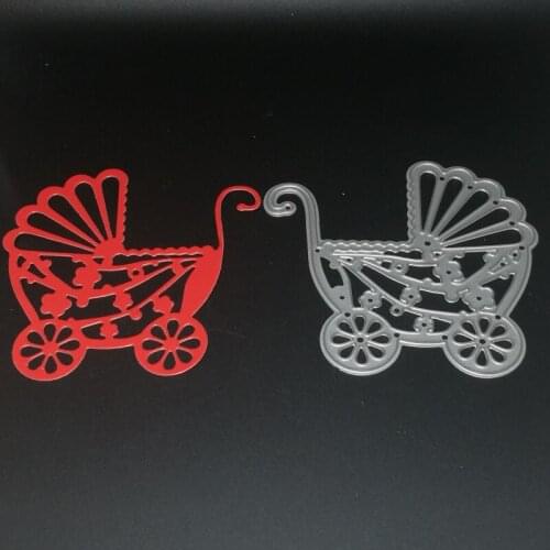 Metal Baby Stroller cutting dies Stencils for DIY Scrapbooking photo album Decorative Embossing DIY Paper Cards