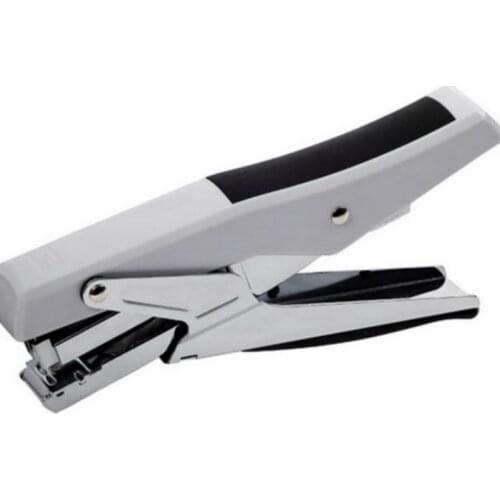 Plier Stapler Manual Metal Hand Stapler with Staples Stapling 20 Sheets Office School Low Force for Business Commercial