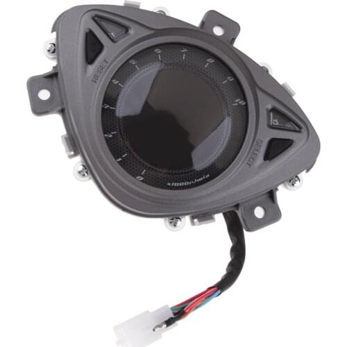 Motorcycle Scooter LCD Digital Odometer Speedometer Tachometer with 7 Color LED Backlit for Yamaha Rsz100 Rsz 100 Motorbike