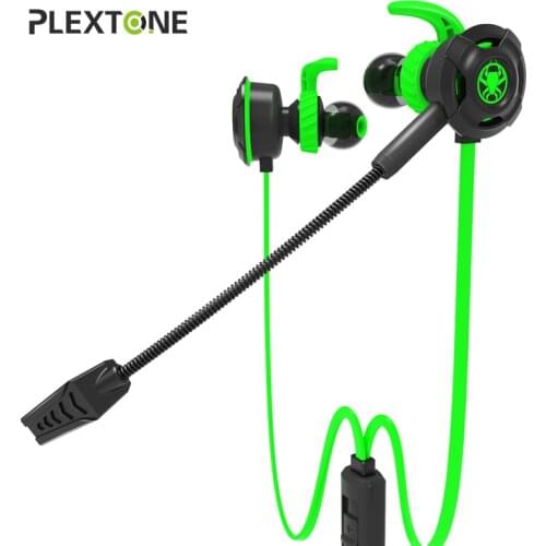 Plextone G30 Gaming Headset With Microphone Earphone Headphone Phone PC Laptop Original Genuine For Gamer 3.5MM Earbuds