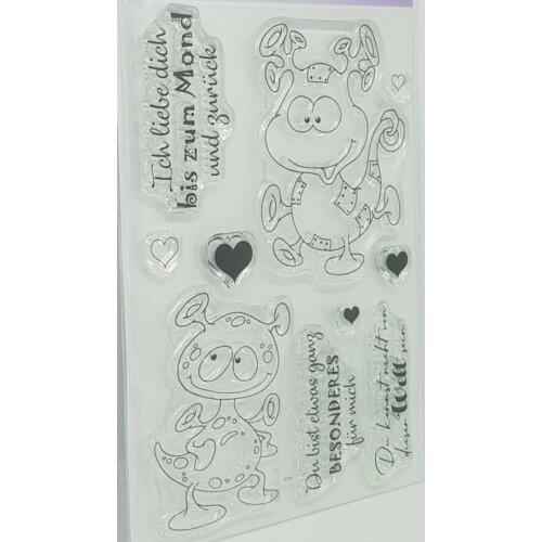 German Clear Stamp Or stamp for DIY Scrapbooking/Card Making/Kids Fun Decoration Supplies A2247