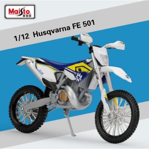 New 1/12 2015 KTM Motorcycle HUSABERG FE501 Husqvarna FE 501 AMA Motorsports Dirt Bike Motocross Diecast Metal Model Kids Toys