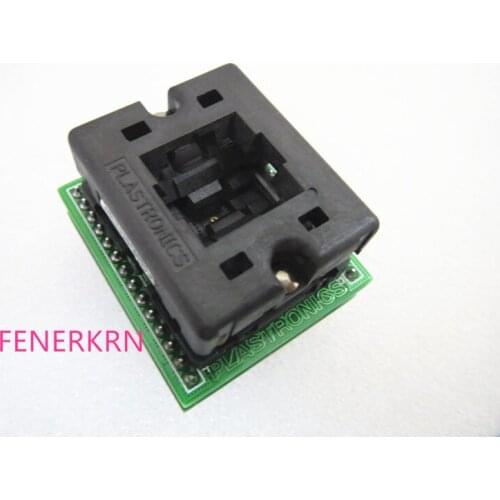 Opentop WSON8 QFN8 PITCH: 1.27mm 8*6mm IC Burning seat Adapter testing seat Test Socket test bench