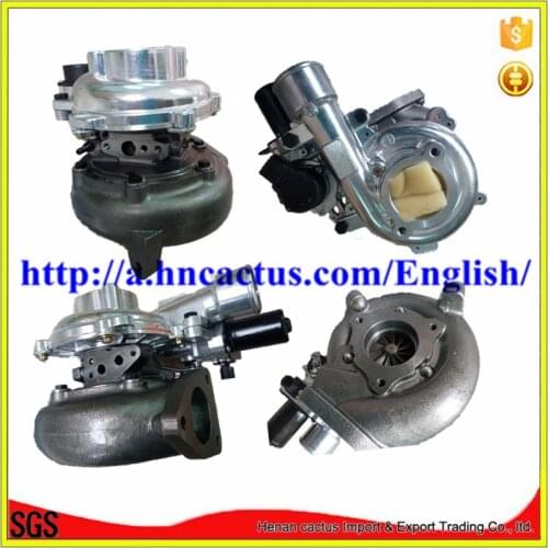 Super quality!!! CT16V turbo Turbocharger 17201-0L040 1KD with actuator