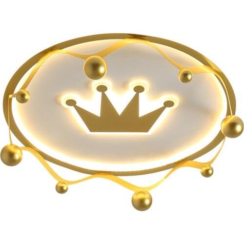 Light luxury simple modern bedroom creative new master bedroom net red study ceiling lamp