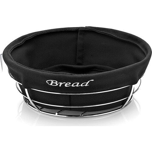 Biradlı Vinly Wire Round Breadstuff 23 X23X8,5 cm