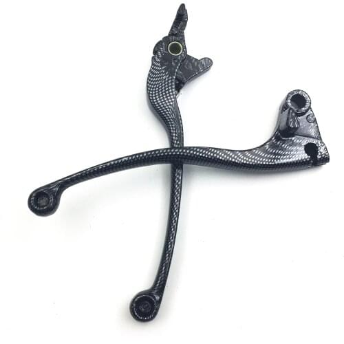 Aftermarket free shipping motorcycle parts Brake Clutch Hand Levers for Kawasaki ZX636 ZX9R ZX10R ZX12R ZX6R ZX6RR Carbon
