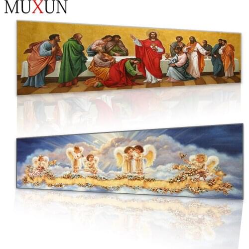 Muxun Diamond Mosaic Full Drill Square Icon Religion Diamond Painting Rhinestone Embroidery With Diamonds Handmake Sp275