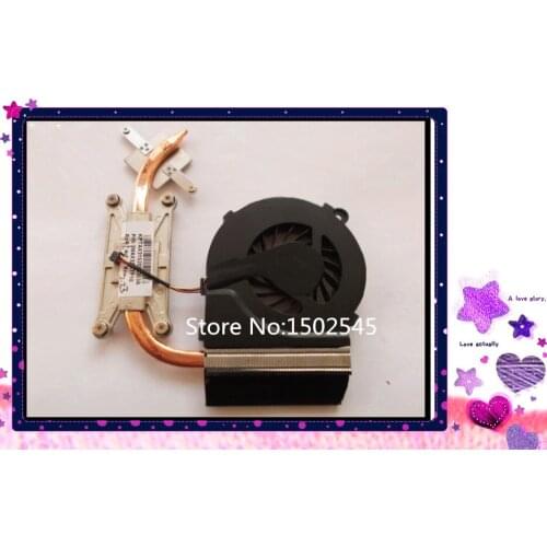 Free shipping original laptop CPU fan cooling fan for HP CQ42 G42 CQ56 G56 CQ62 G62 CQ72 G72 heatsink &FAN SPS: 606573-001