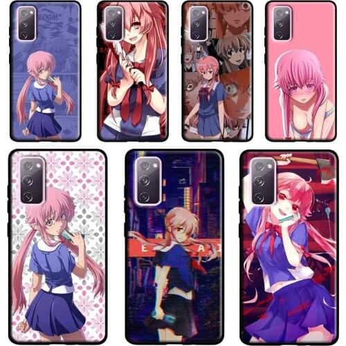 Future Diary Yuno For Samsung Galaxy Note 20 Ultra Note 10 Plus S20 FE S8 S9 S10 Plus S21 Ultra Case Cover