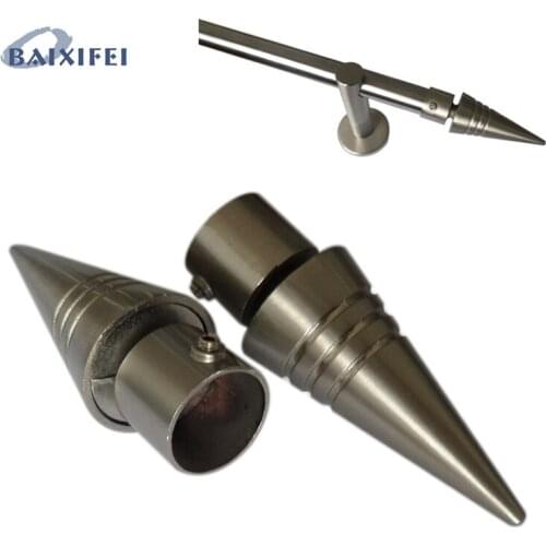 D20mm Curtain Rod Decorative Head Spitze , Curtain Accessories Finials for Window Decoration