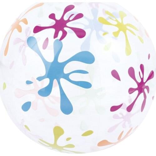 Dia 48'' Inflatable Splash Play Beach Ball Pool Float Water Toys For Kids Swimming Beach Fun Boia De Piscinas