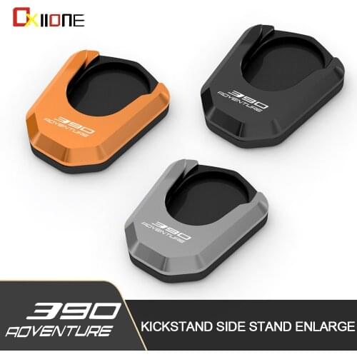 For 390 ADVENTURE 390 ADVENTURE ADV 2019 2020 2021 Motorcycle Aluminum Motorcycle Kickstand Side Stand Enlarge Accessories