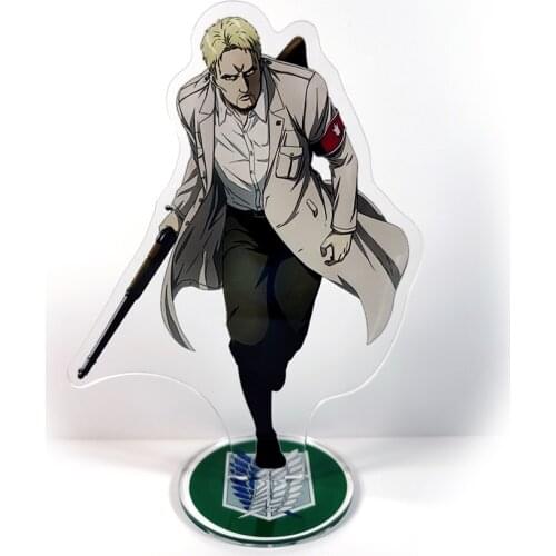 Attack on Titan Shingeki no Kyojin The final season Reiner Braun acrylic stand figure model plate holder cake topper anime