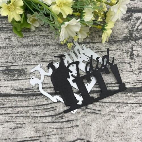 Graduation Card Frame Craft Metal Cutting Dies For DIY Scrapbooking Album Embossing Paper Cards Decorative Crafts