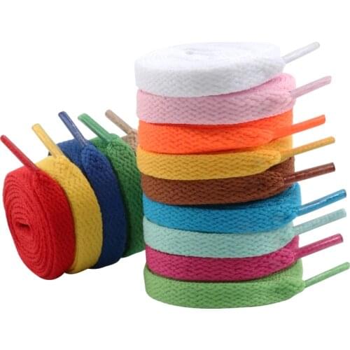 Flat Shoelaces Of Sport white Leisure women Sneaker Lacet Thicken Shoelace No Elasticity Shoe laces Shoe String Accessories