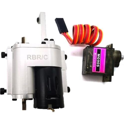 Full Metal Gearbox for WPL JJRC MN RC Climbing Cars Two-speed Gearbox for WPL JJRC MN RC Car DIY Modify Upgrade Parts