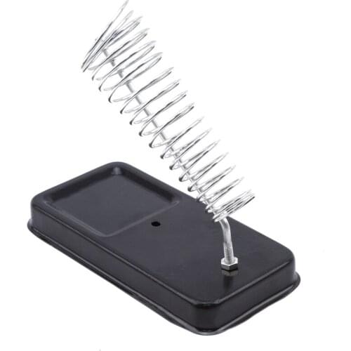 Metal Soldering Iron Frame Square Soldering Iron Bracket Multifunctional Tin Wire Frame Simple Cast Iron Soldering Iron Frame