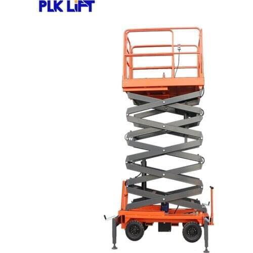 CE approved 4-18m 2000kg portable mobile small platform lift