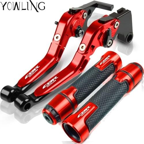 FOR HONDA CBR500R 2013 2014 2015 2016 2017 2018 2019 Motorcycle Brake Clutch Levers Handlebar Hand Grips Handle Bar End Cap