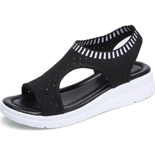 2021 Summer Women Wedge Sandals Casual Female Platform Shoes Premium Orthopedic Open Toe Sandals