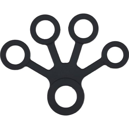 Silicone O Shape Hand Grip Healthy Strength Finger Hand Power Training Ring Exerciser Fitness Muscle Developer