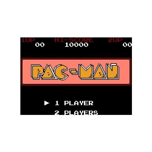 PAC-MAN Game Card For 72 Pin 8 Bit Game Player