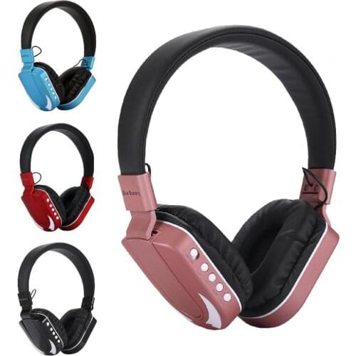 BS77 Headphone Bluetooth 4.1 Luminous ABS Wireless Headphone for Phone