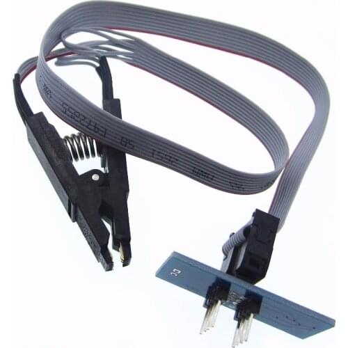 1pc SOIC8 SOP8 Test Clip For EEPROM 93CXX/25CXX/24CXX in-circuit programming on USB Programmer TL866CS TL866A EZP2010 Newest