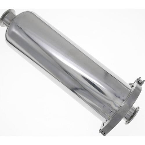 Fit 19 25 32 38 51 63mm Pipe x 1.5" 2" 2.5" Tri Clamp In-line Filter Strainer Homebrew Beer Brewing SUS 304 316L Stainless Steel