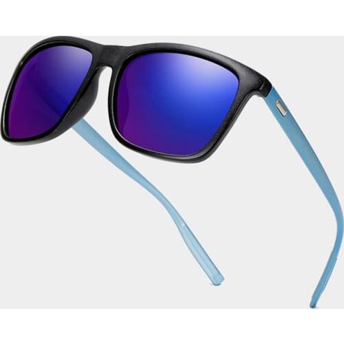 New Design TR90 Ultralight Short Sight Sun Glasses Polarized Mirror Sunglasses Custom Made Myopia Minus Prescription Lens -1To-6