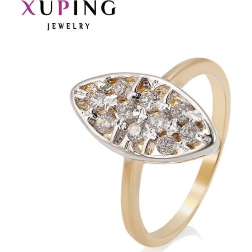 Xuping Fashion Ring High Quality Charm Design Rings jewelry Promotion Party Gift for Women 11494