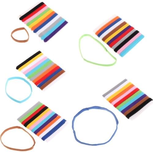 12Pcs/Set Pet Collars Different Colors Soft Identification Mark Collars Leads For Cats Dogs Puppies Kitten
