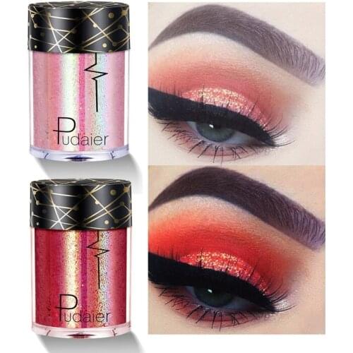 Glitter Eyeshadow Powder Face Eye Highlight Powder Eye Shadow Shining Sequins Diamond Fragment Gel Eye Shadow Makeup