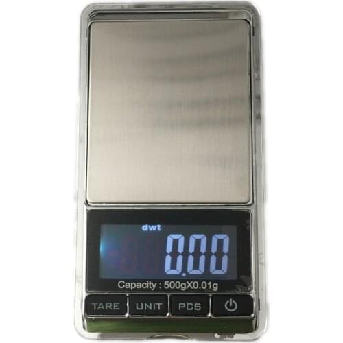 500gx0.01g Mini Digital Jewelry Diamond Pocket Scale Electronic Gold Gram Balance Weight Scales LCD Display g/oz/ct/ozt/dwt